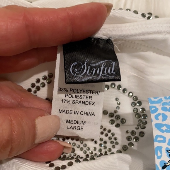 Sinful by Affliction Cape Cod Chain Bikini Bottom - Picture 8 of 13